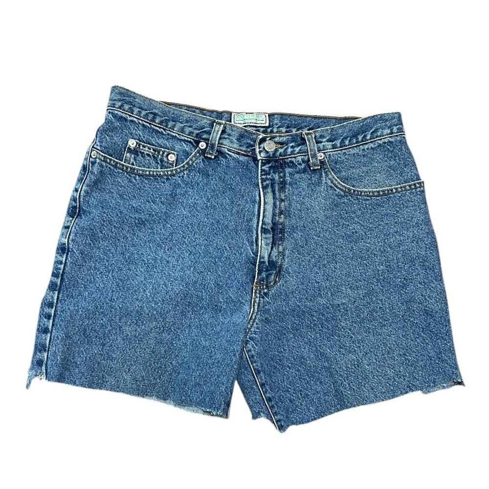 Vintage Guess Jean Shorts Size 34 Cut Off Denim
